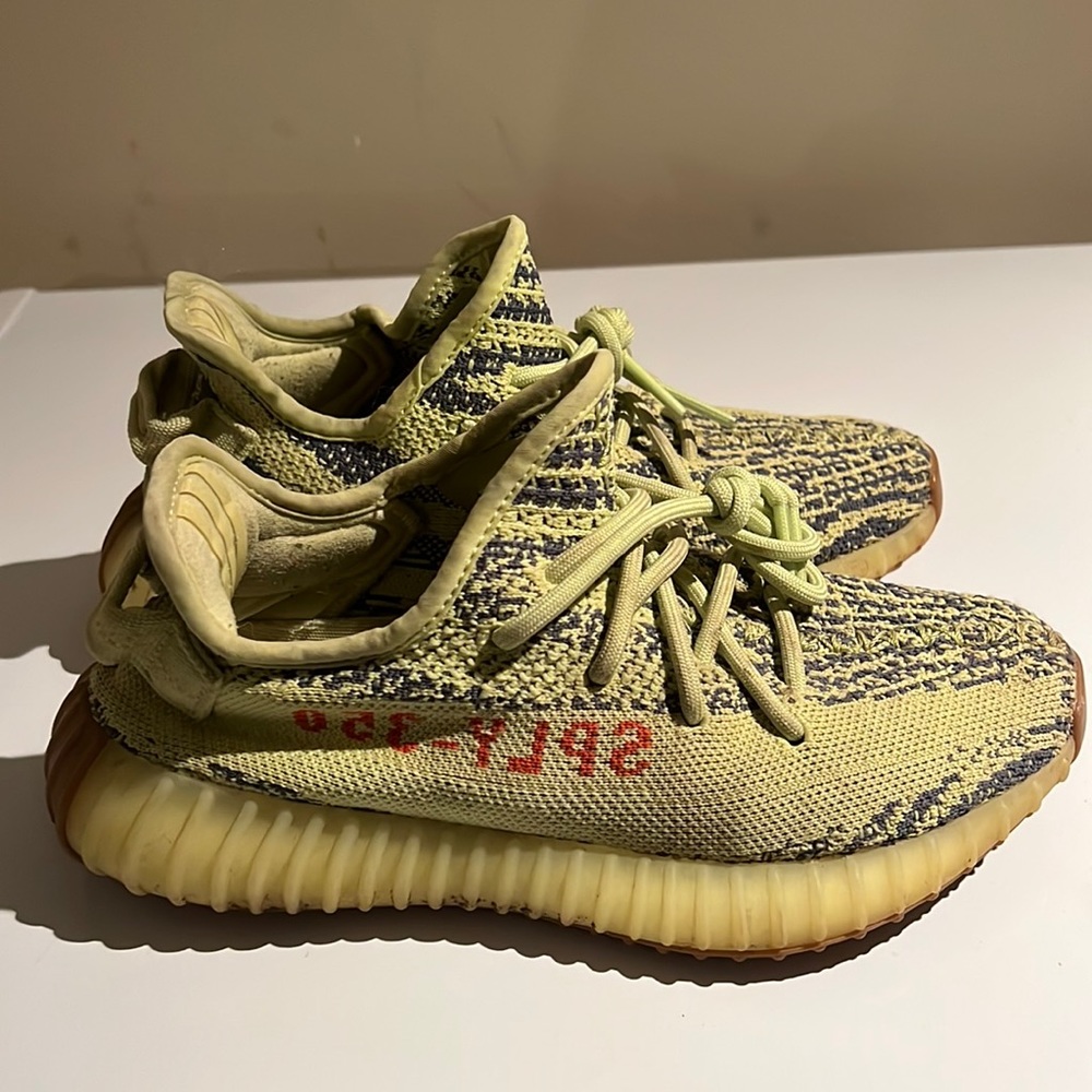 Yeezy boosts yellow
